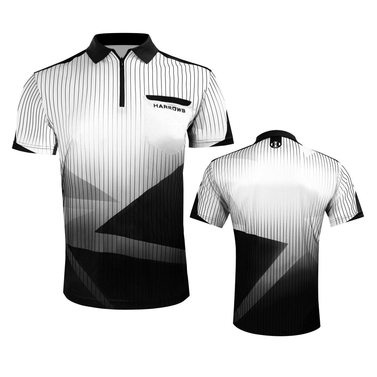 Harrows Shard Dart Shirt - Lightweight - Qwick-Dri - White