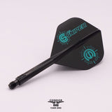 Condor AXE Dart Flights - Standard - Connor Scutt - The Sniper - Black