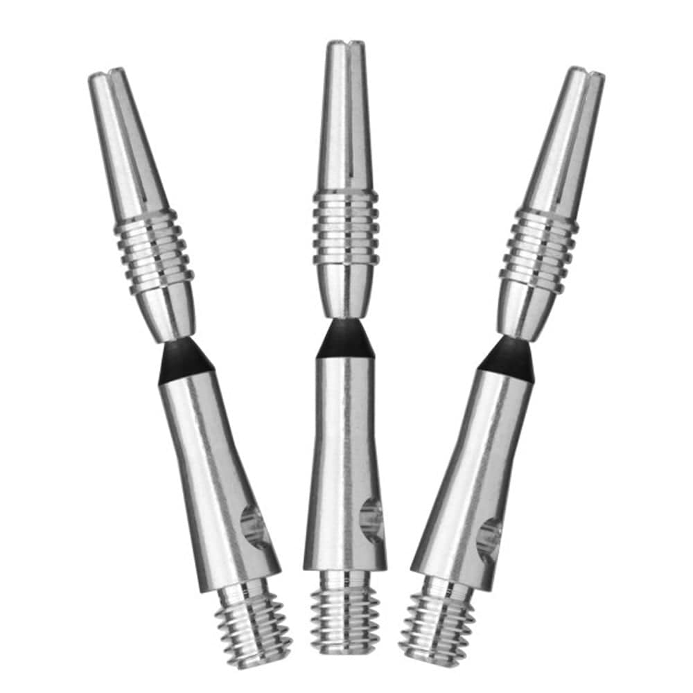 Viper Spinster Dart Shafts - Rotating Top - Silver