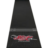 Shot Rubber Dart Mat - Heavy Duty - Floor Protection - 300cm x 60cm - Black