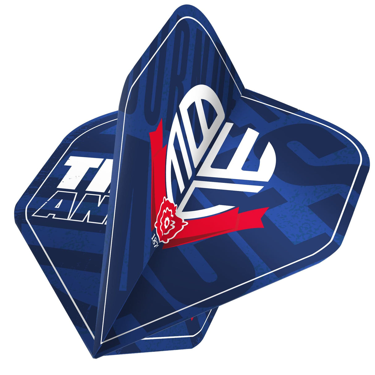 Bolton Wanderers Dart Flights - 100 Micron - No2 - Std - BWFC - F2 - The One and Only