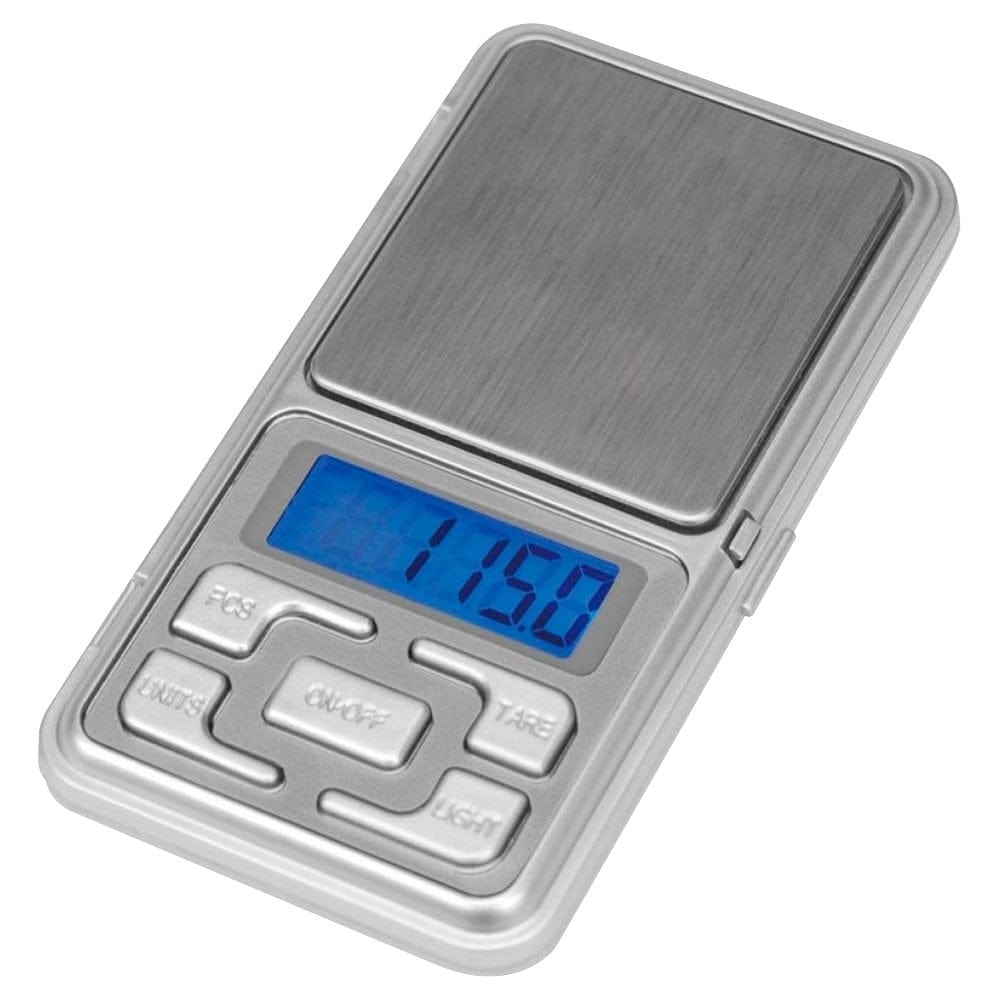 Mini Pocket Scales - Weigh Darts - Max 200g - 0.01g - LCD - Silver