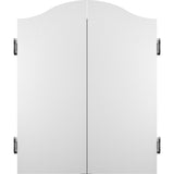 Mission Dartboard Cabinet - Deluxe Quality - Plain White