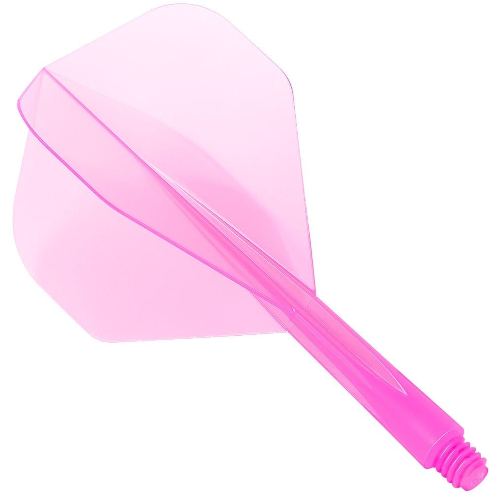 Condor Dart Flights - Zero Stress - Standard - Clear Pink Short