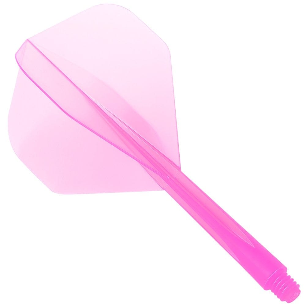 Condor Dart Flights - Zero Stress - Standard - Clear Pink Medium