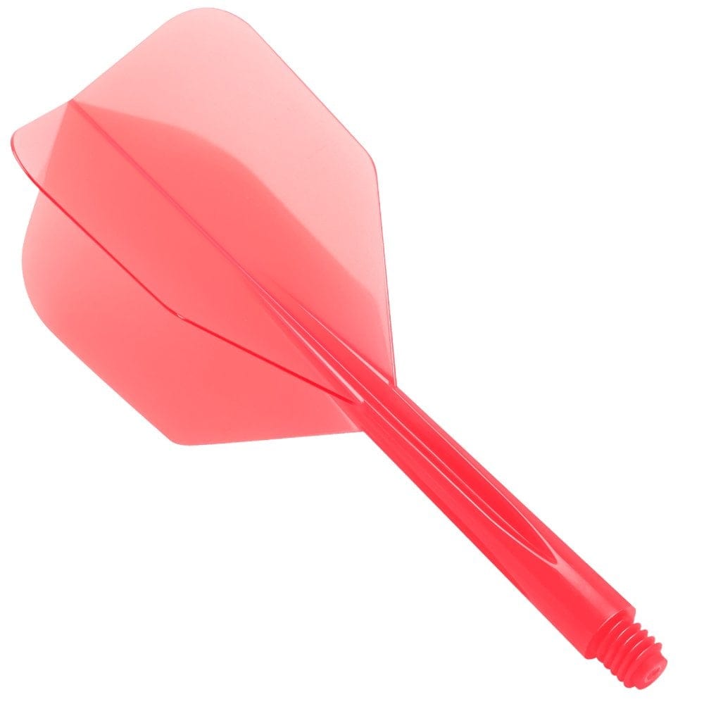 Condor Dart Flights - Zero Stress - Small - Clear Red