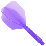 Condor Dart Flights - Zero Stress - Small - Clear Purple