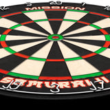 Mission Samurai II Dartboard - Ultra Thin Wire - Professional Board