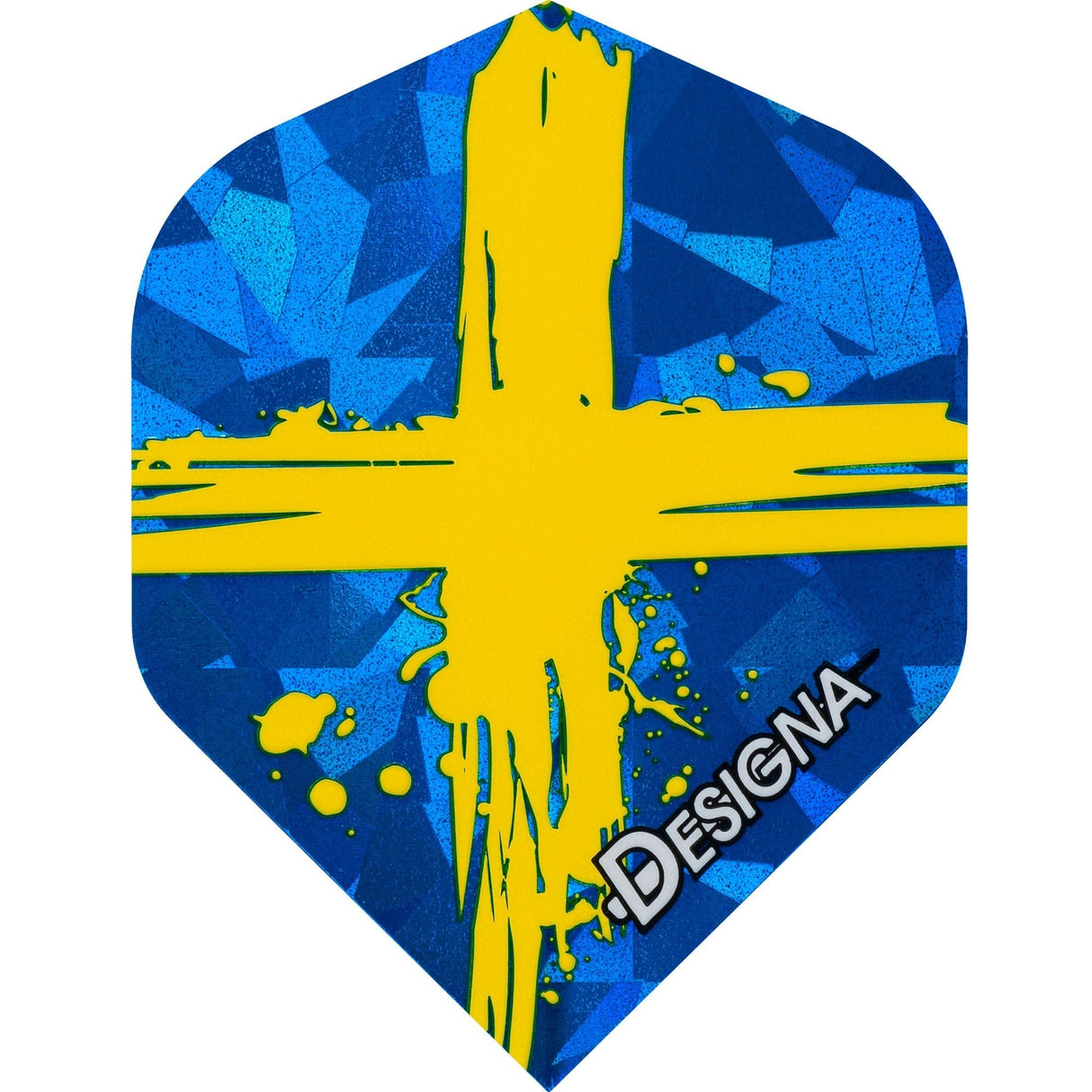 Designa Patriot Dart Flights - Hologram - Std - Sweden