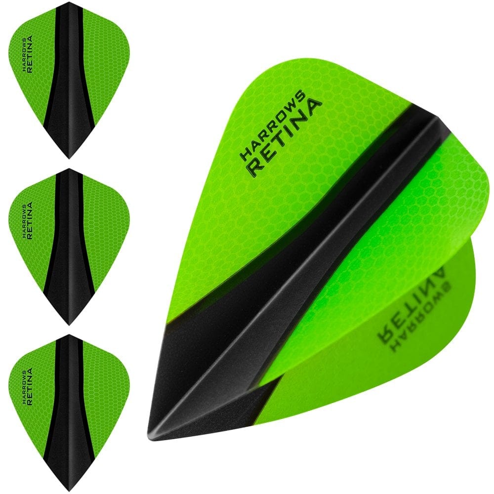 Harrows Retina-X Dart Flights - Kite