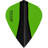 Harrows Retina-X Dart Flights - Kite Green