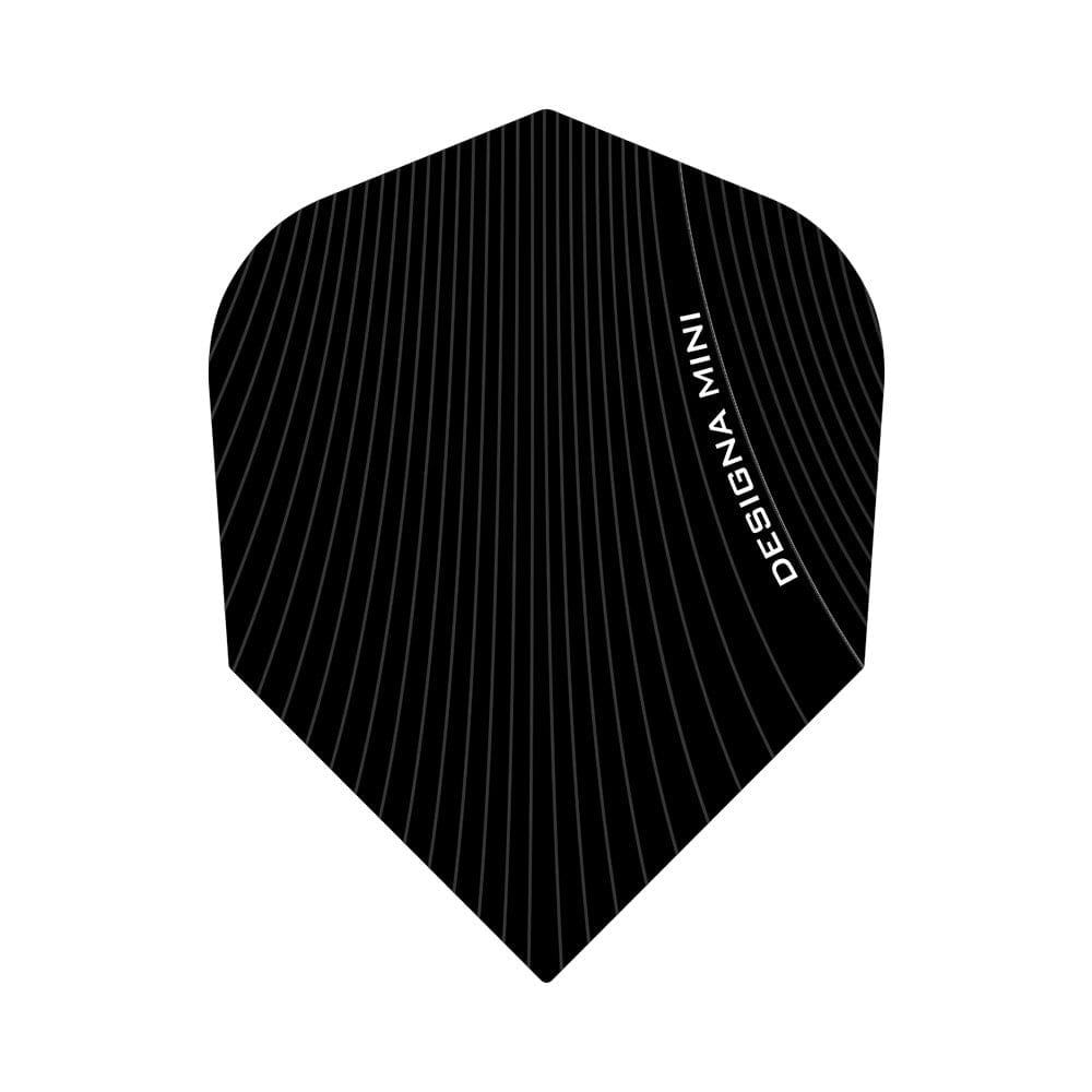 *Designa Infusion Dart Flights - 100 Micron - Mini Black