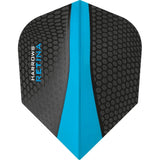 Harrows Retina Dart Flights - No6 - Std Aqua Blue