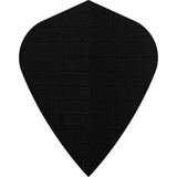 *Designa Dart Flights - Fabric Rip Stop Nylon - Longlife - Kite Black