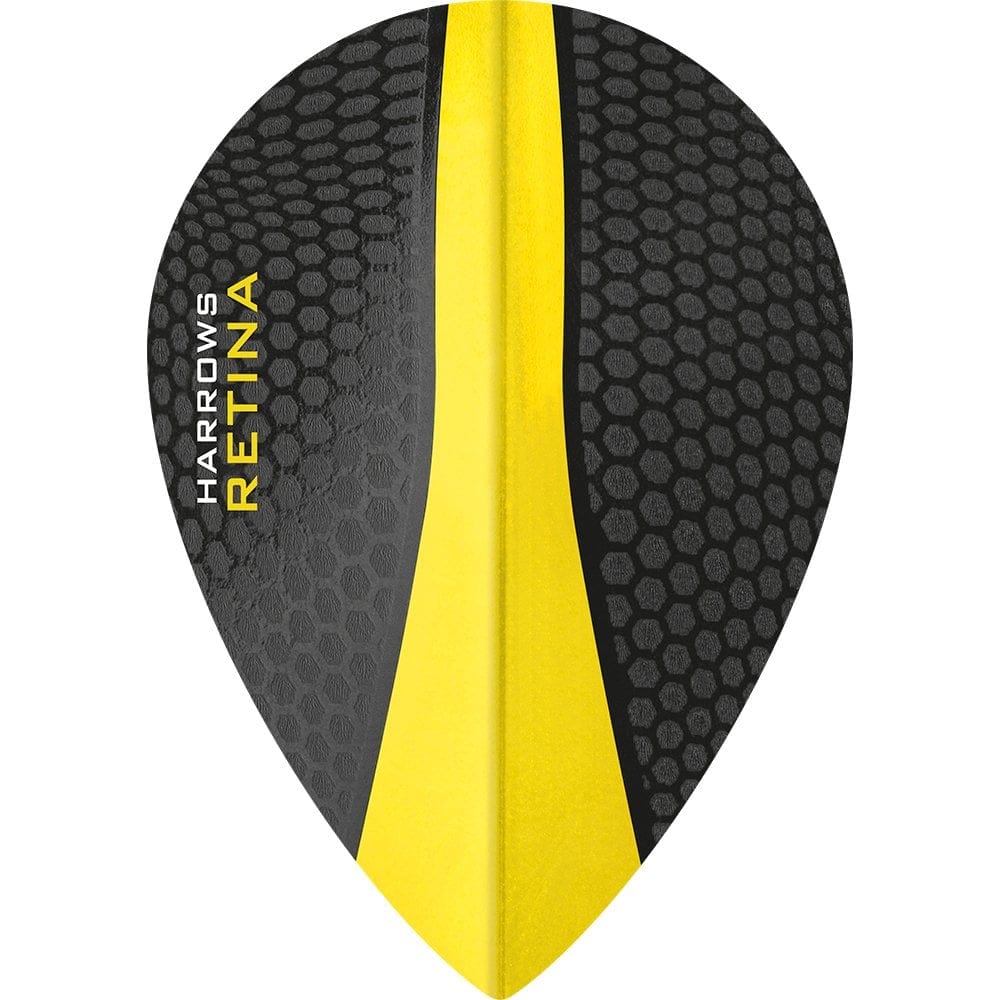 Harrows Retina Dart Flights - Pear Yellow