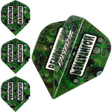 Dart Flights - Pentathlon Life - Extra Strong - Std - Circuit Board