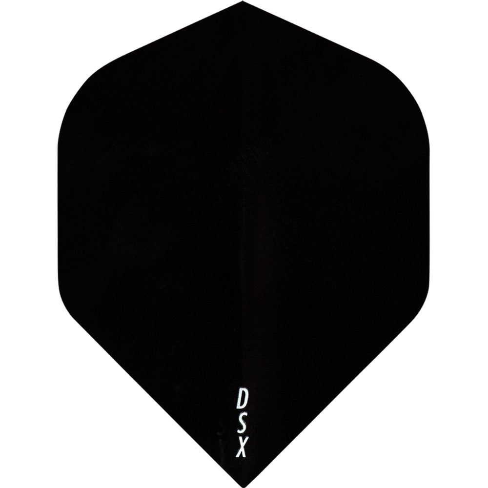 Designa DSX100 Dart Flights - No2 - Std Black