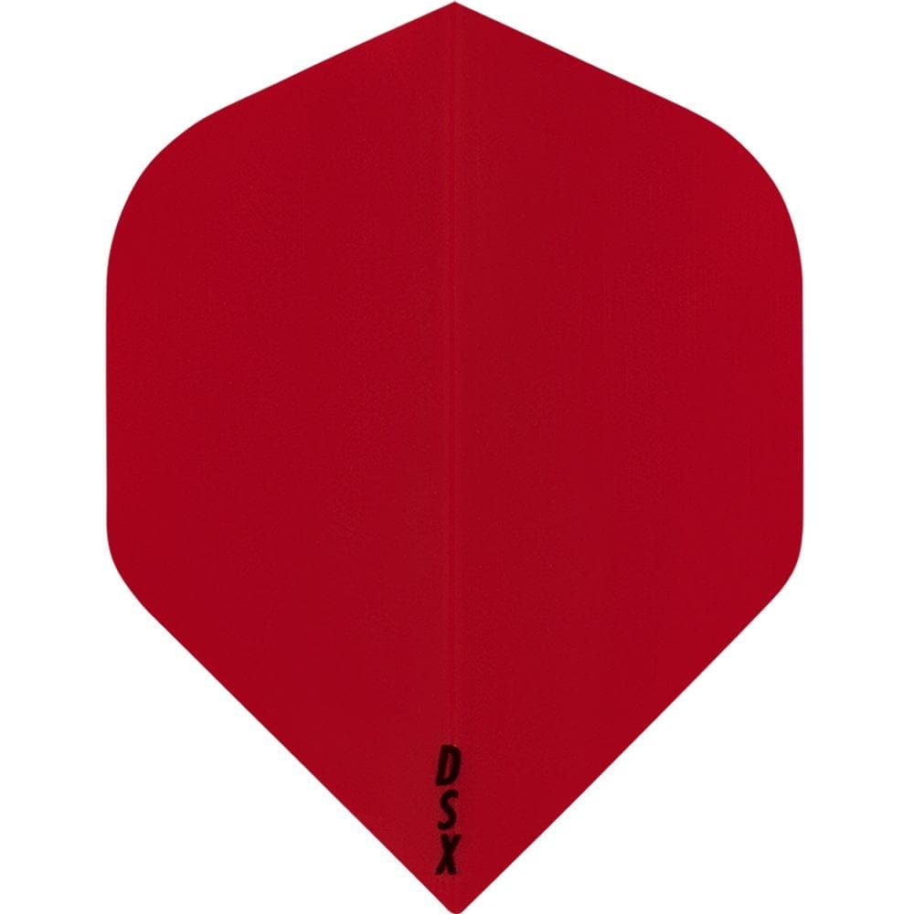 Designa DSX100 Dart Flights - No2 - Std Red