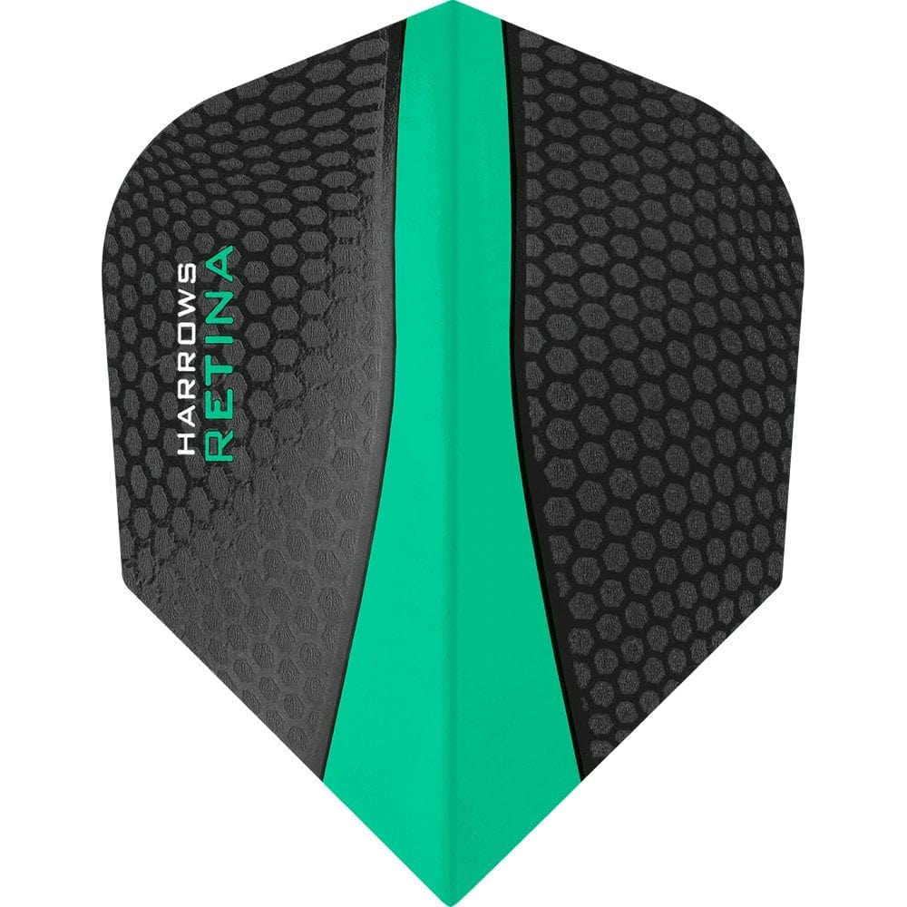 Harrows Retina Dart Flights - No6 - Std Jade