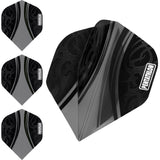 Pentathlon Colour Plus Dart Flights - Extra Strong - Std Grey