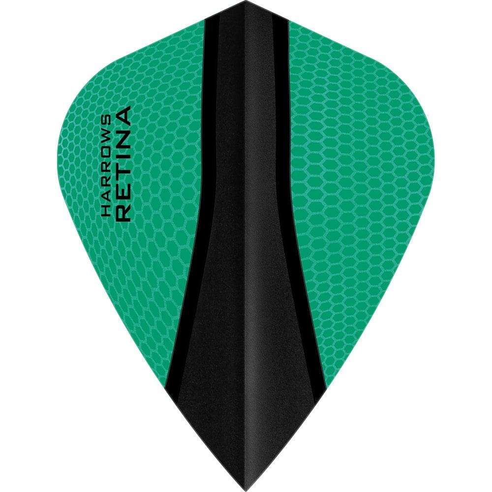 Harrows Retina-X Dart Flights - Kite Jade