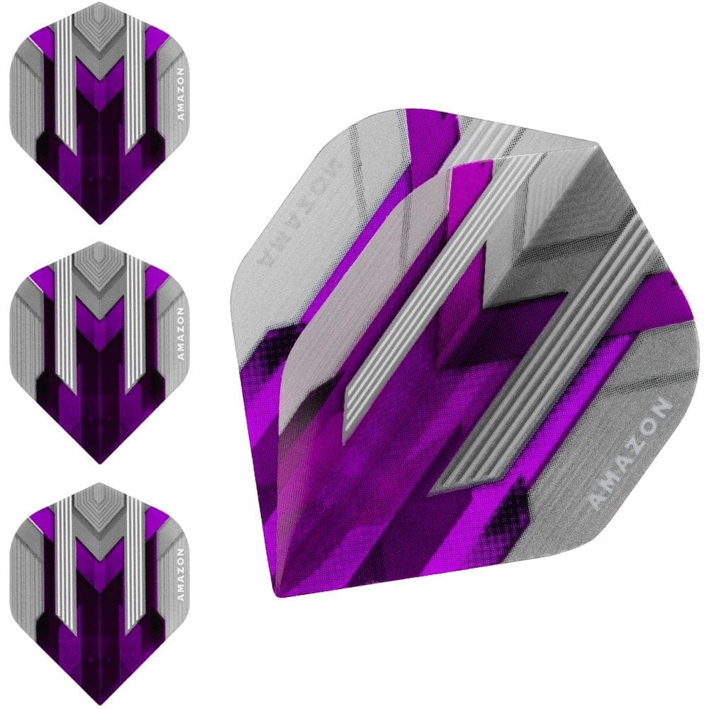 *Amazon Silver Dart Flights - No2 - Std - 100 Micron