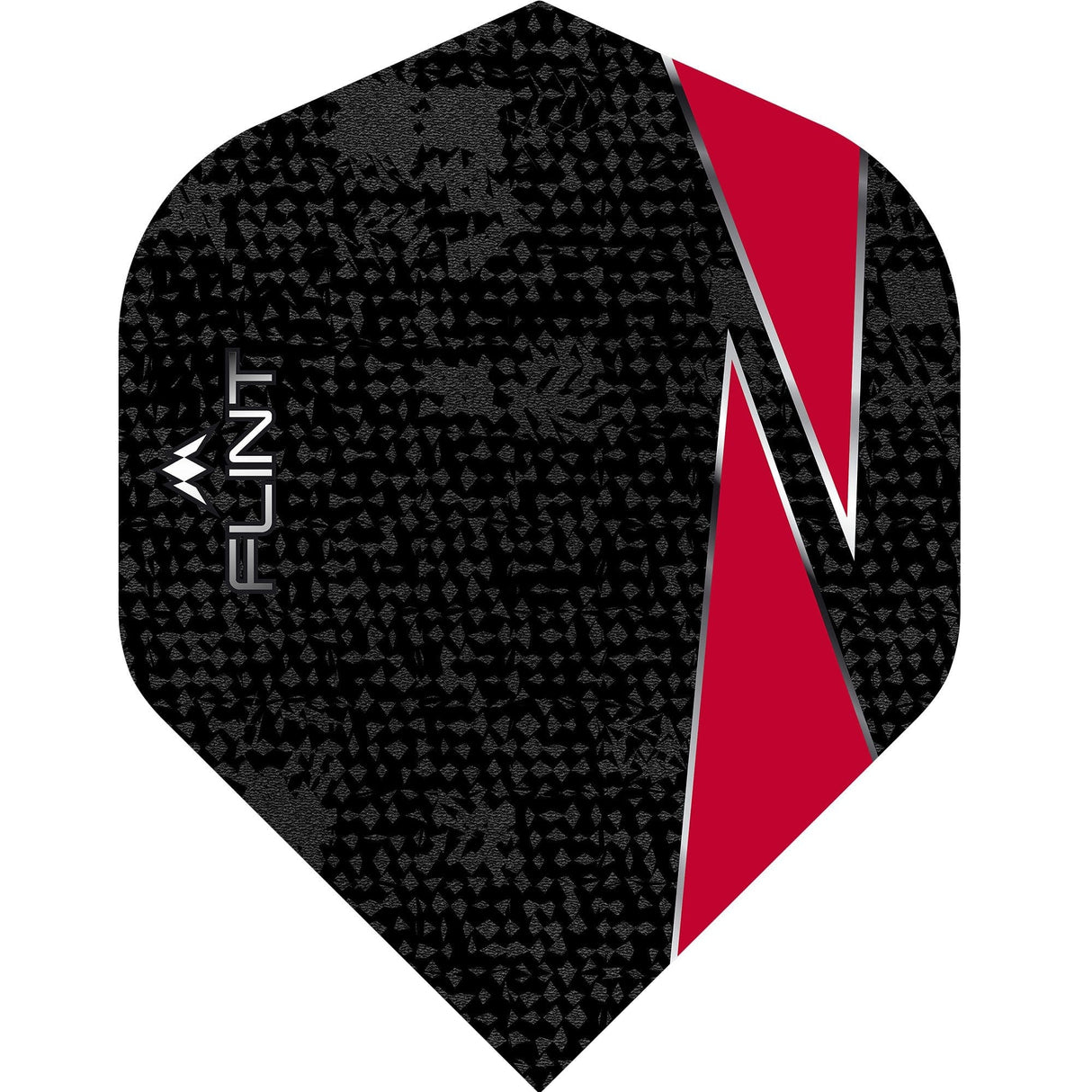 *Mission Flint Dart Flights - 100 Micron - No2 - Std Red