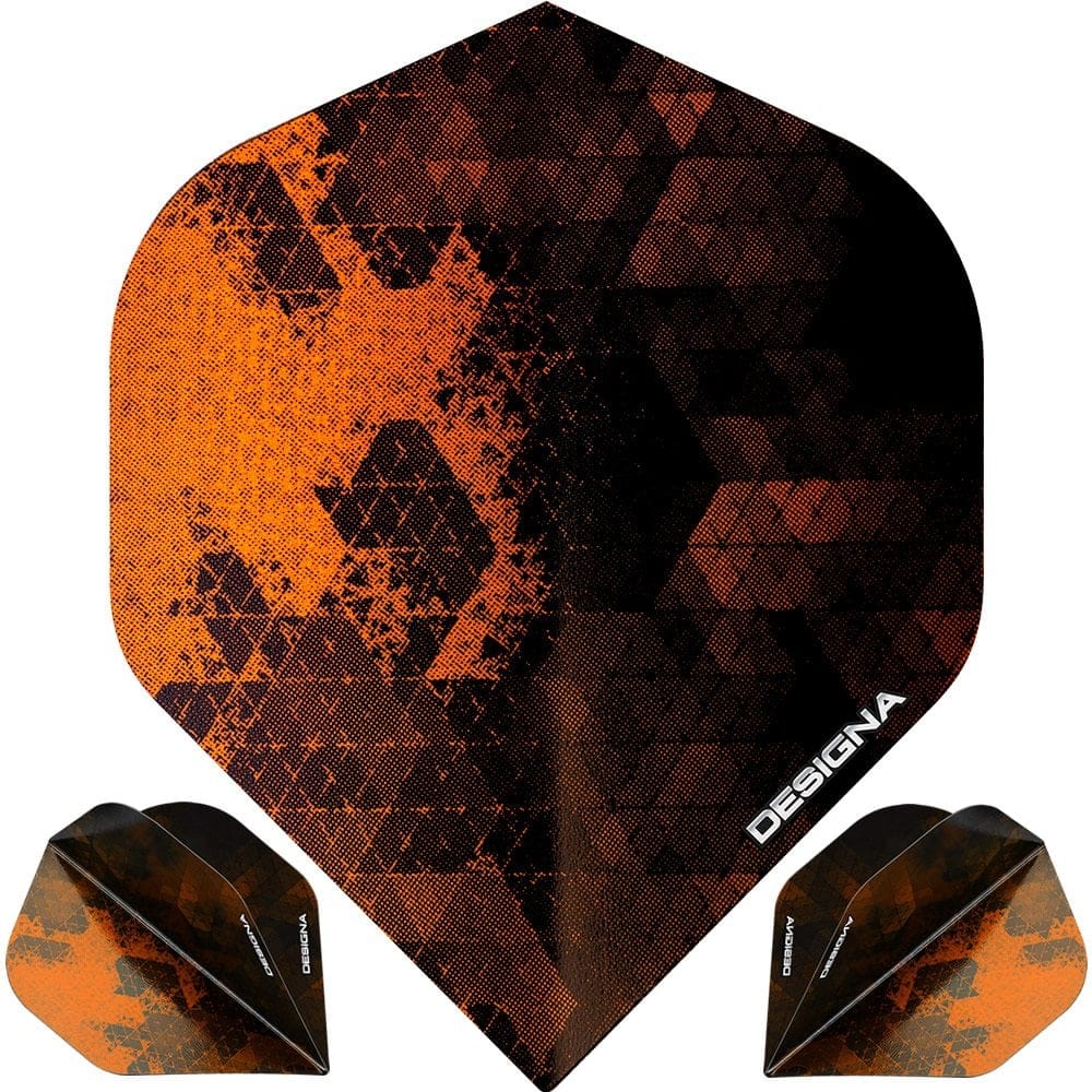 Designa Rock Dart Flights - 100 Micron - No2 - Std