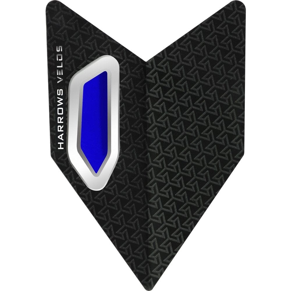 *Harrows Velos Dart Flights - 100 Micron Dark Blue