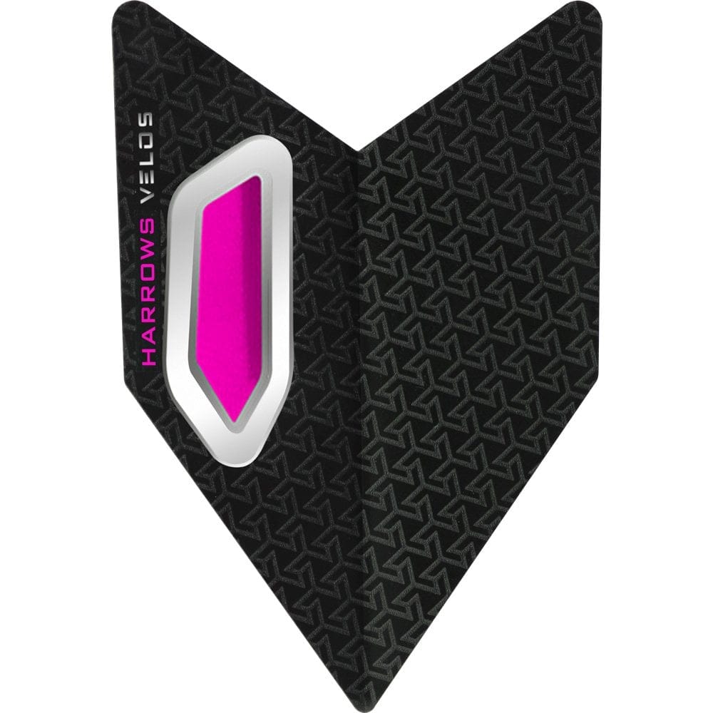 *Harrows Velos Dart Flights - 100 Micron Pink