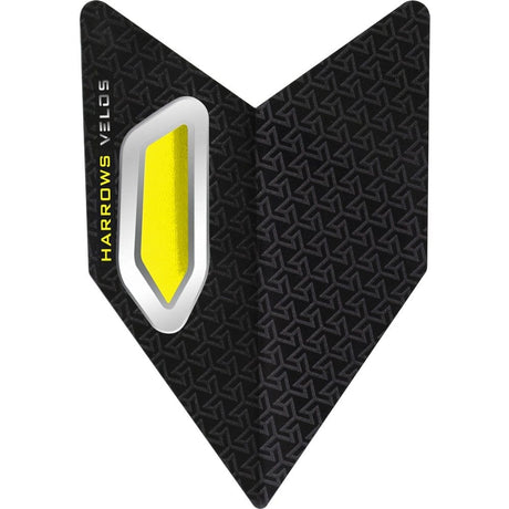 Harrows Velos Dart Flights - 100 Micron - V1 Yellow