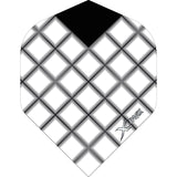 *XQMax Dart Flights - Max Flight - 100 - No2 - Std - Grid White