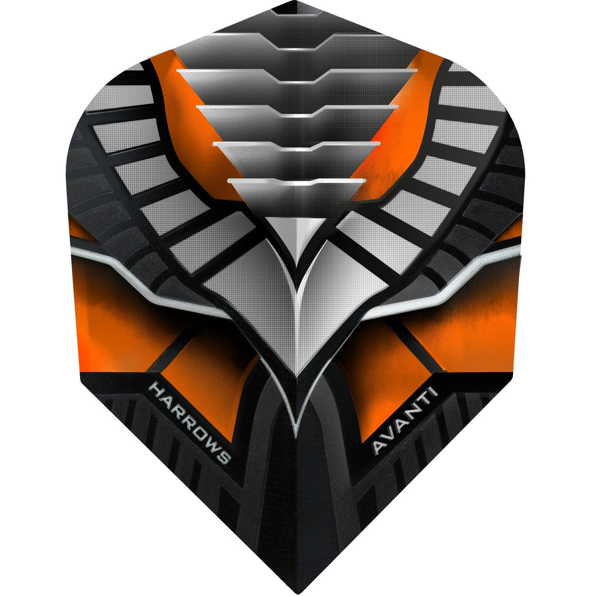 *Harrows Avanti Dart Flights - 100 Micron Orange