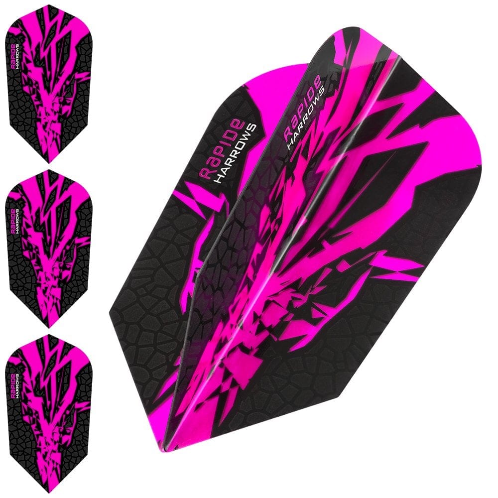 Harrows Rapide X Dart Flights - Slim Shape - Rapide-X