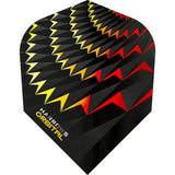 Harrows Orbital Dart Flights - No6 - Std Yellow Red