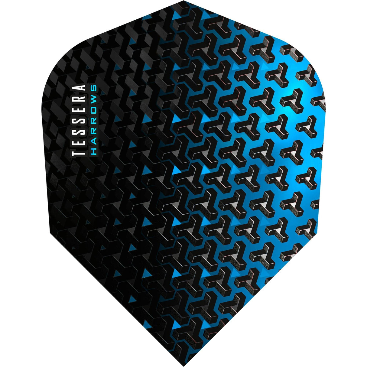 Harrows Tessera Dart Flights - No6 - Std Blue