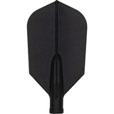 Cuesoul - Tero Flight System - Dart Flights - AK4 - Slim - Solid Black