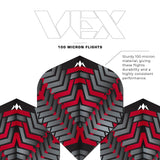 Mission Vex Dart Flights - 100 Micron - No2