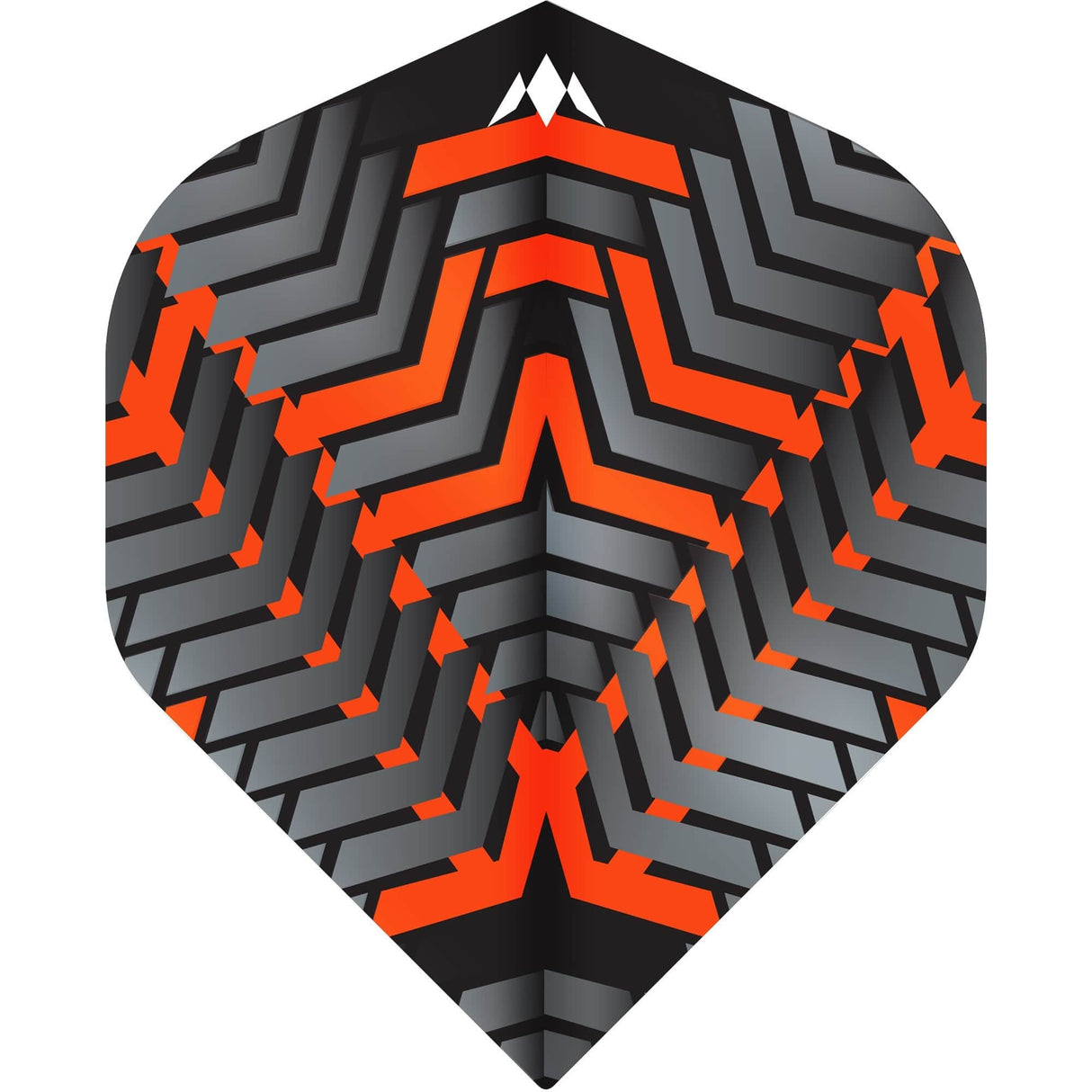 Mission Vex Dart Flights - 100 Micron - No2 Orange