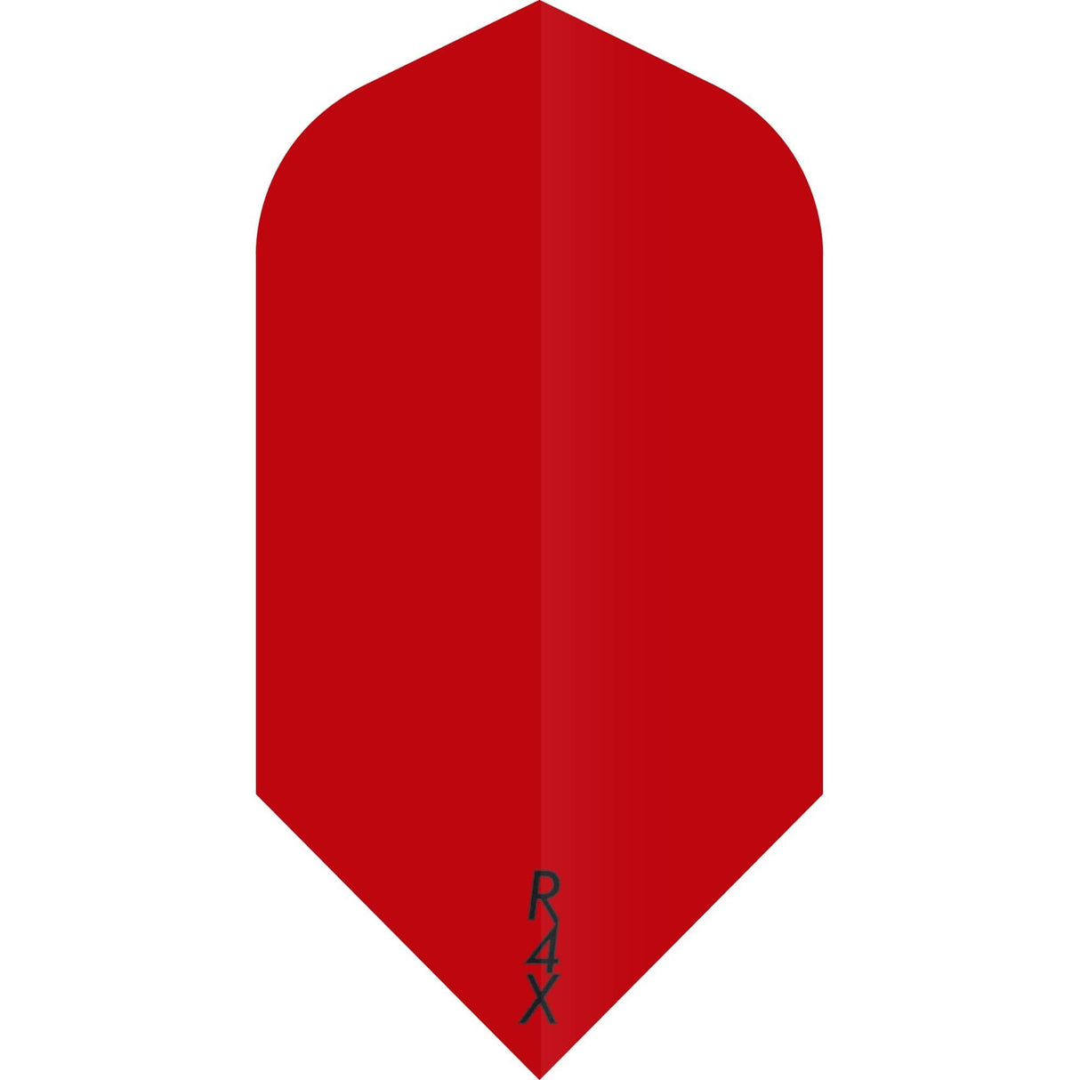 Ruthless R4X - Solid - Dart Flights - 100 Micron - Slim Red