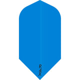 Ruthless R4X - Solid - Dart Flights - 100 Micron - Slim Blue