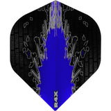 Ruthless - High Impact - Dart Flights - 100 Micron - No2 - Std Blue