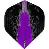 Ruthless - High Impact - Dart Flights - 100 Micron - No2 - Std Purple