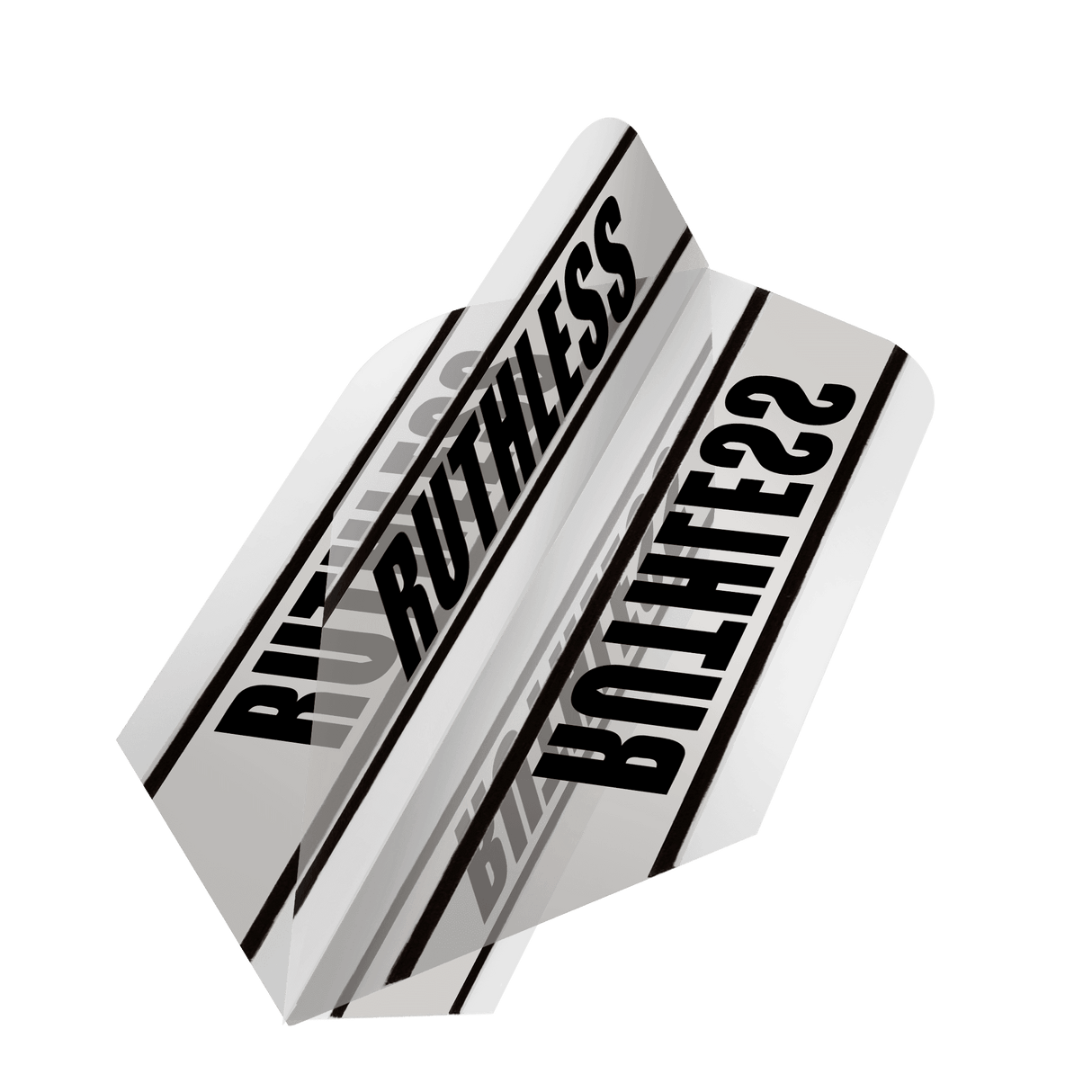 Ruthless - Clear Panel - Dart Flights - 100 Micron - Slim