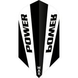 McCoy Power Max Dart Flights - 150 Micron - Slim - Solid Clear Black