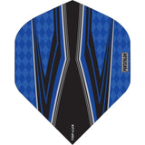 Pentathlon TDP-Lux Dart Flights - Vision Black Centre - No2 - Std Dark Blue