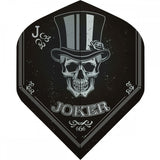 Designa Metronic Dart Flights - Std - No2 - Black - Joker