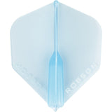 Robson Plus Dart Flights - for all flights - Std No2 - Crystal Blue