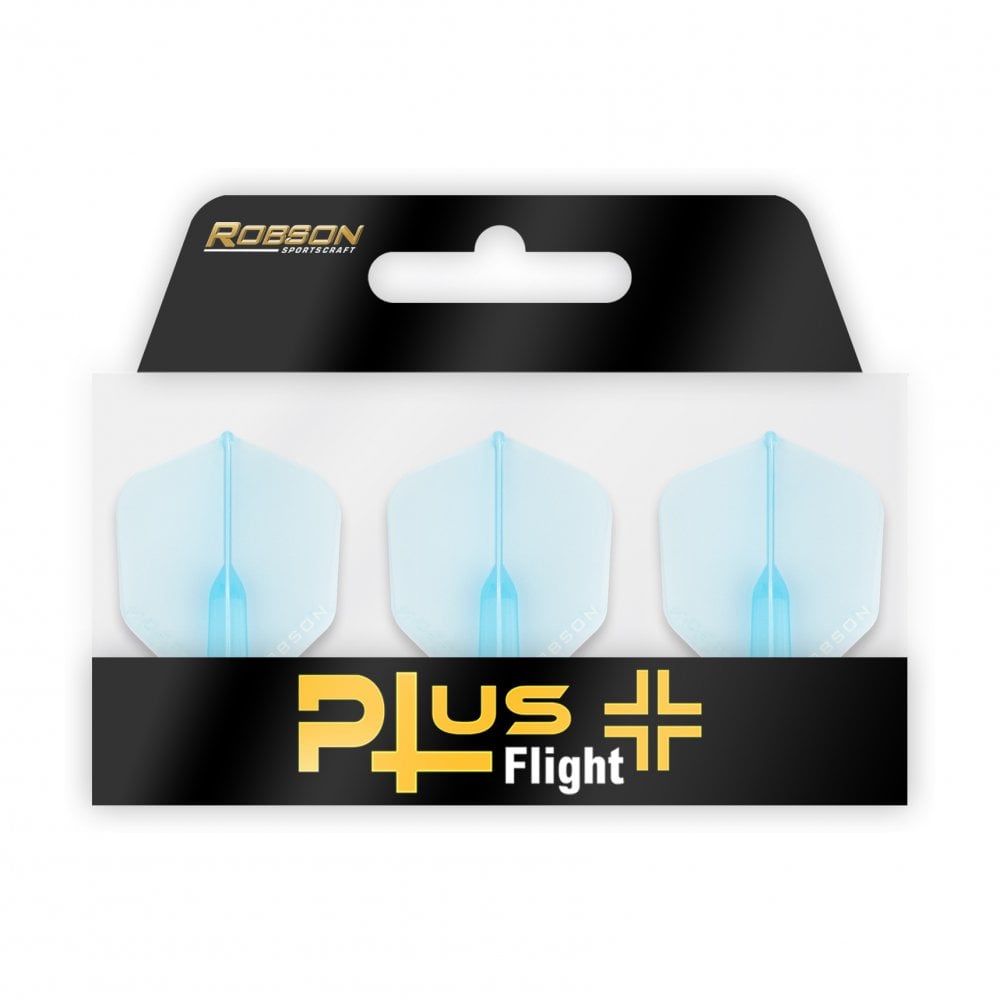 Robson Plus Dart Flights - for all flights - Std No6 - Crystal