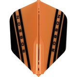 Robson Plus Dart Flights - for all shafts - Std No6 - V Orange